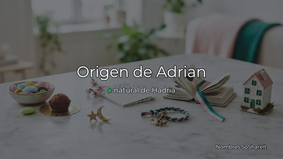 Origen y significado del nombre Adrián