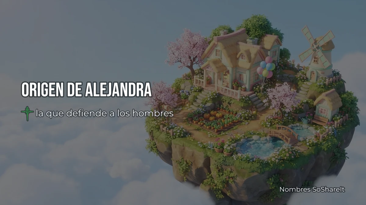 Origen y significado del nombre Alejandra