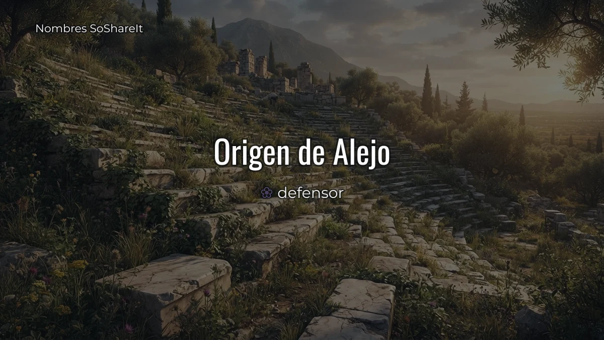 Origen y significado del nombre Alejo