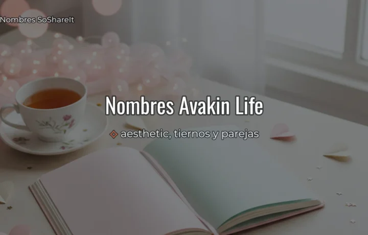 2033+ Nombres para Avakin Life para copiar y pegar