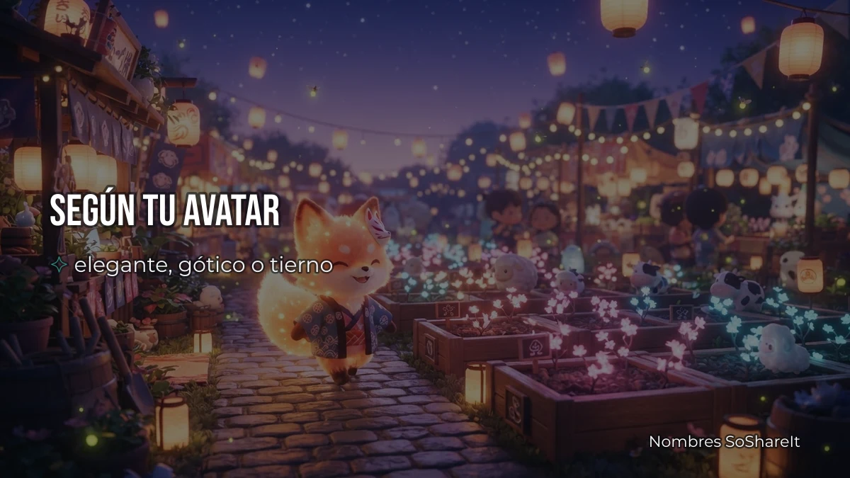 Nombres para Avakin Life según el estilo del avatar