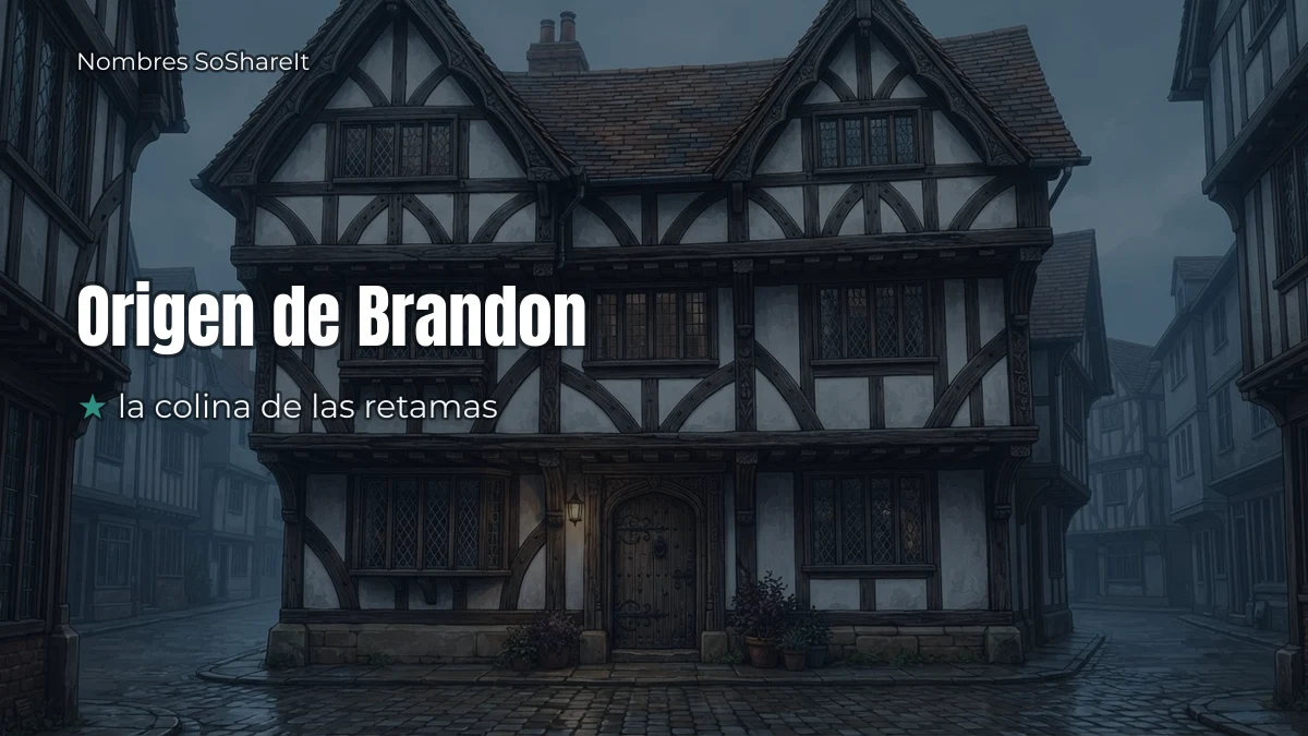 Origen y significado del nombre Brandon