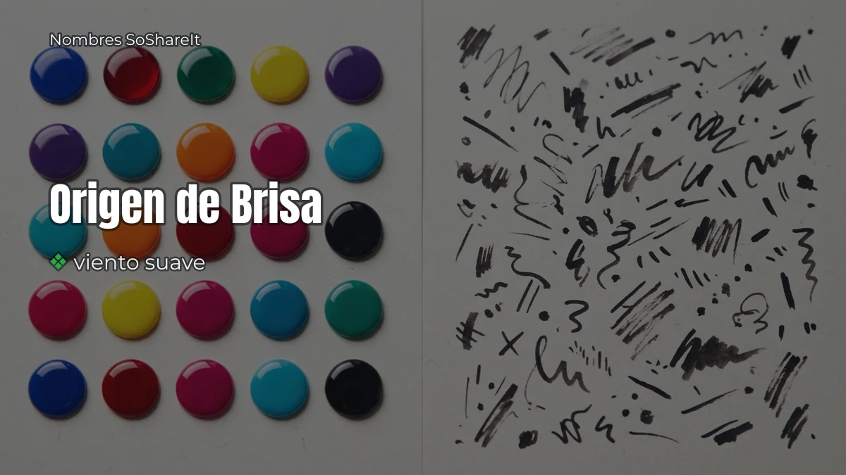 Origen y significado del nombre Brisa