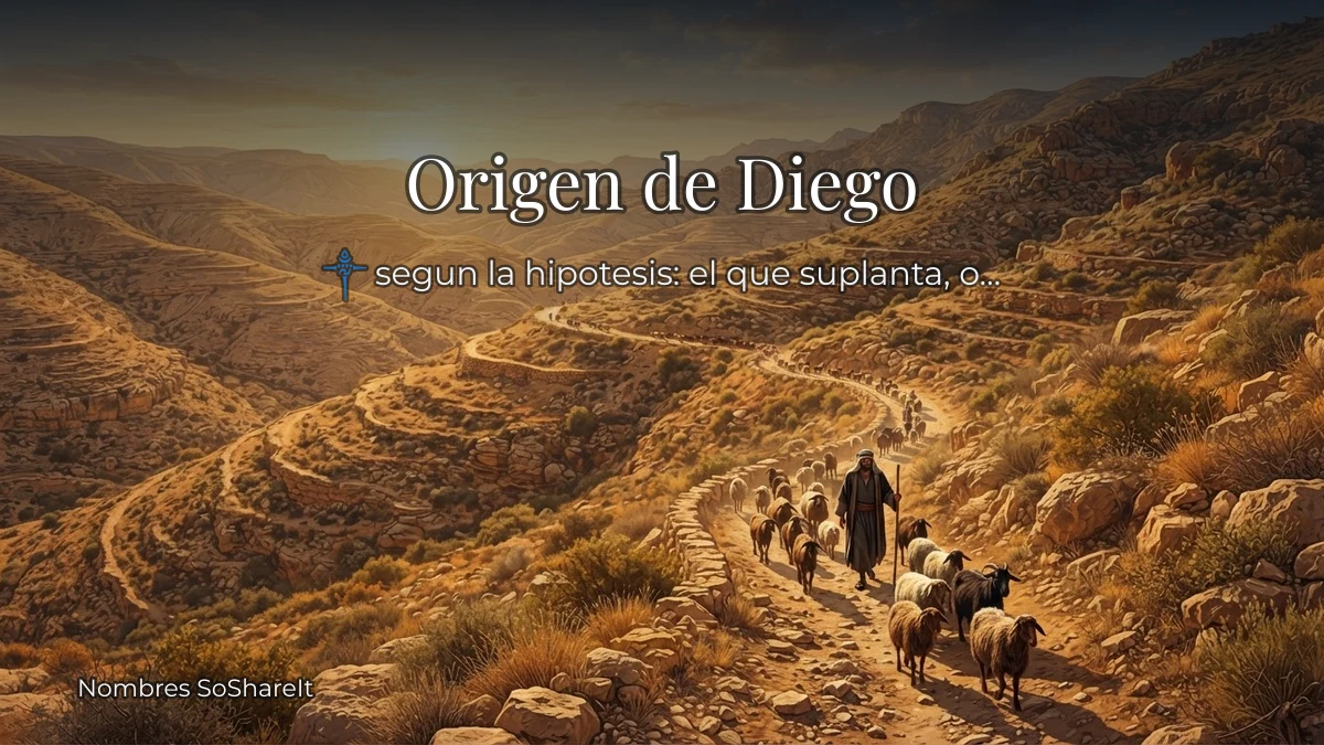 Origen y significado del nombre Diego