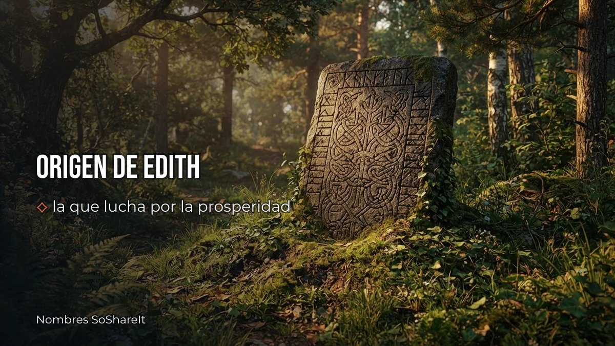 Origen y significado del nombre Edith