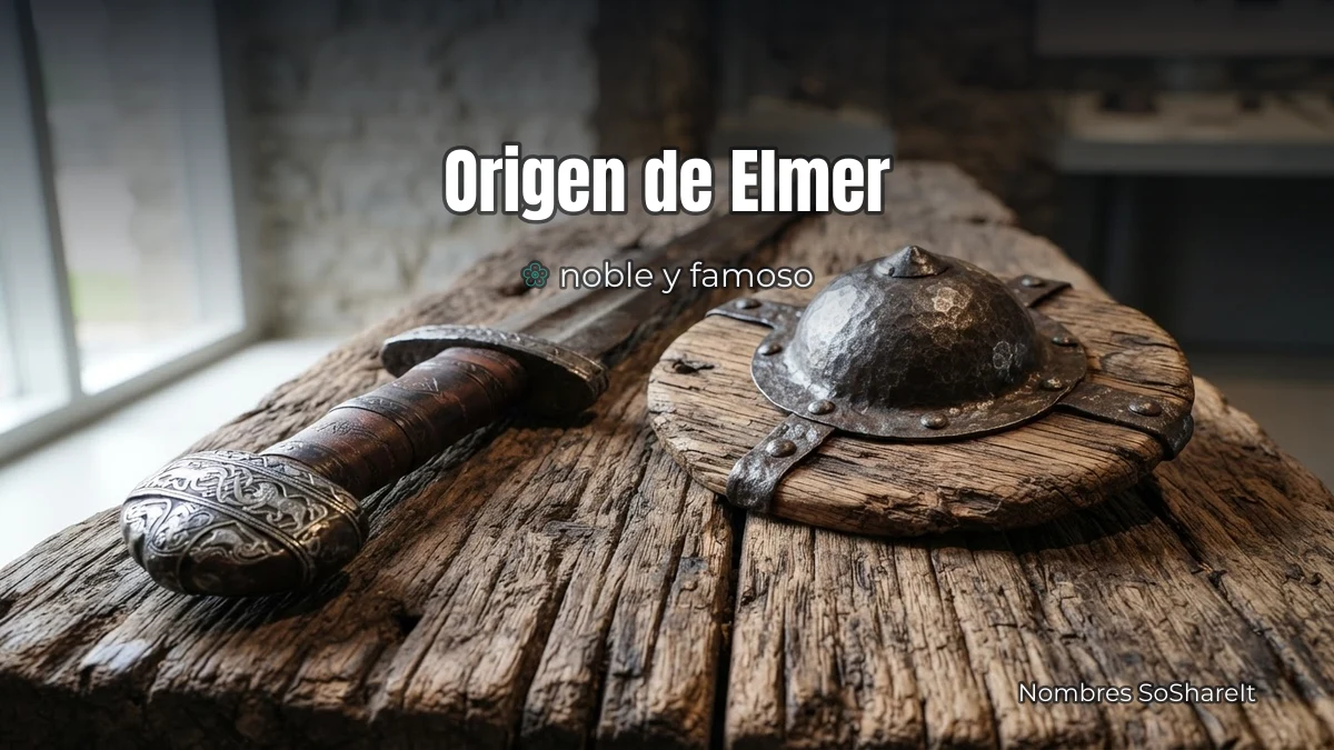 Origen y significado del nombre Elmer
