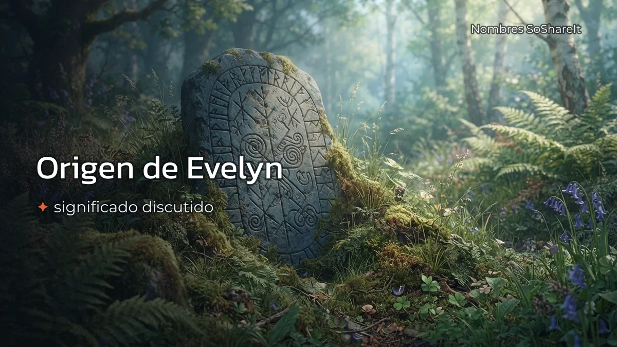 Origen y significado del nombre Evelyn