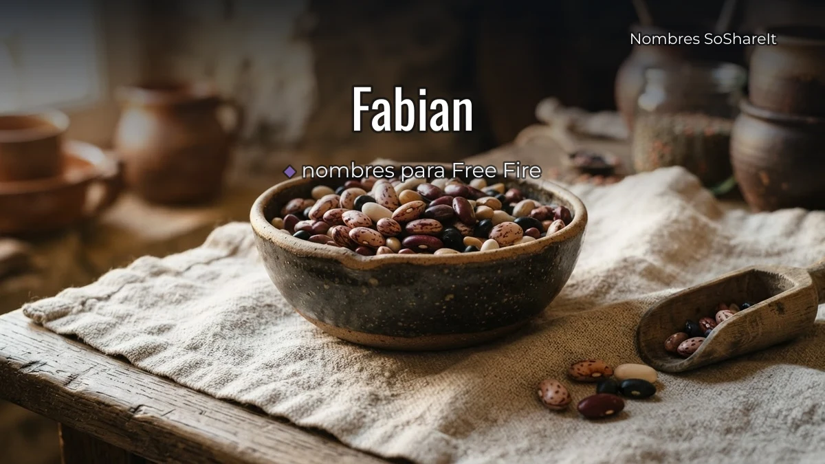 Fabián freefire para copiar y pegar