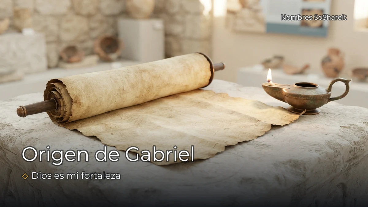 Origen y significado del nombre Gabriel