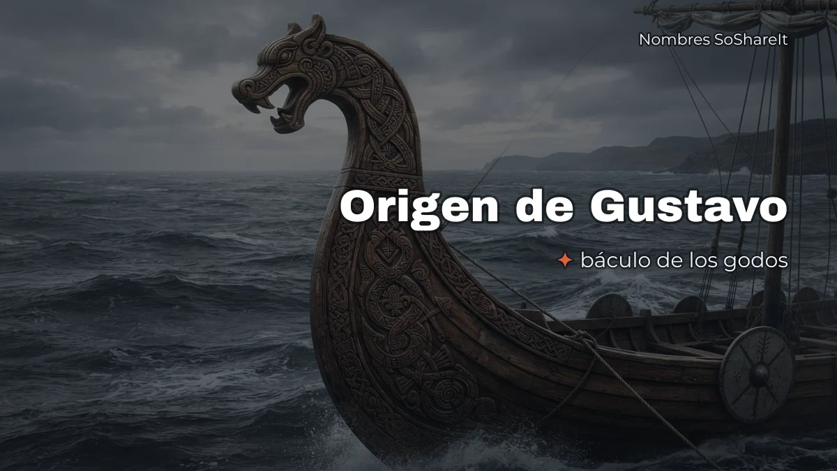 Origen y significado del nombre Gustavo