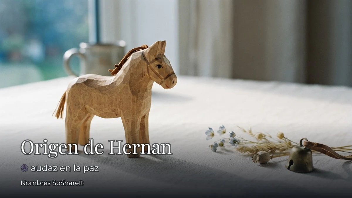 Origen y significado del nombre Hernán