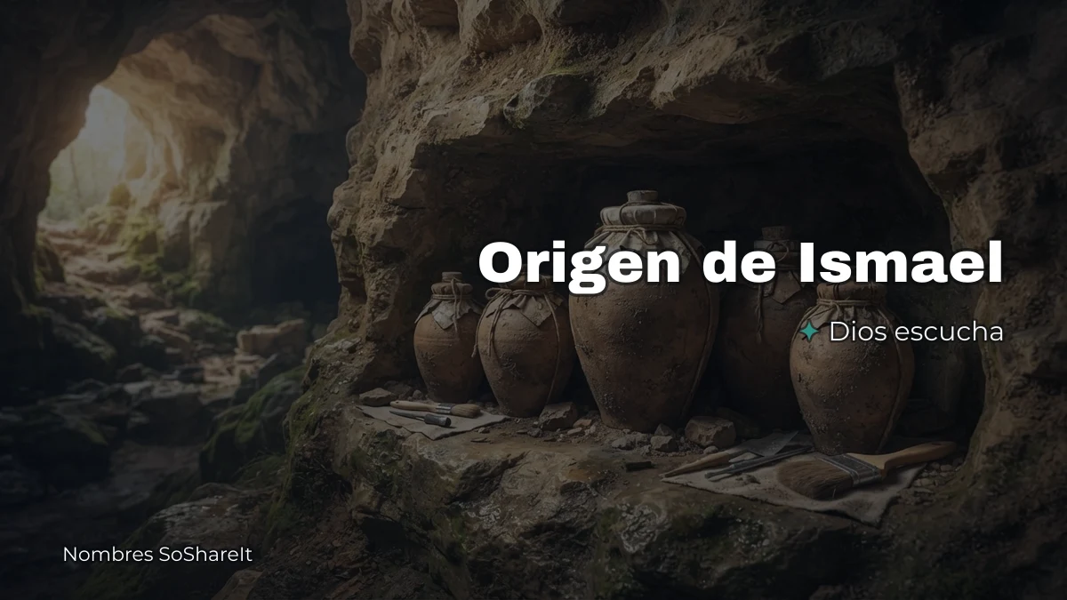 Origen y significado del nombre Ismael
