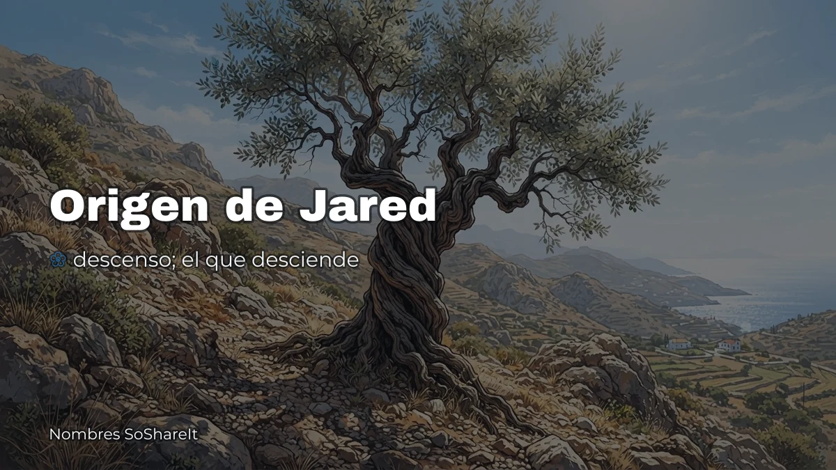 Origen y significado del nombre Jared