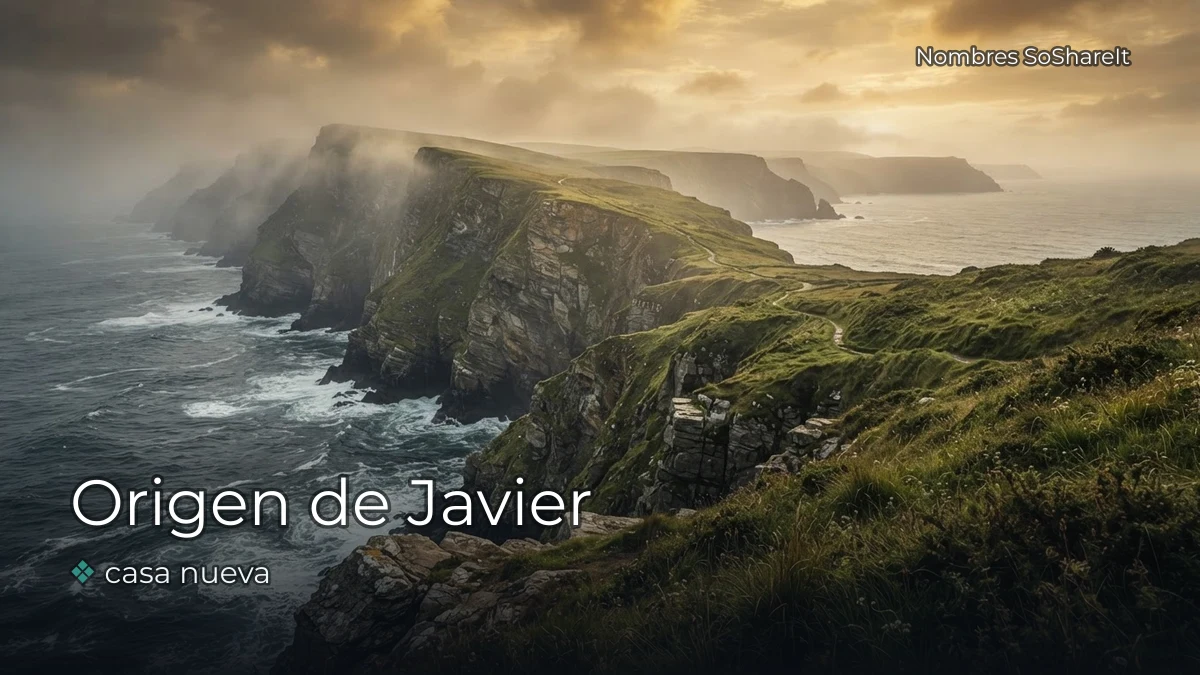 Origen y significado del nombre Javier