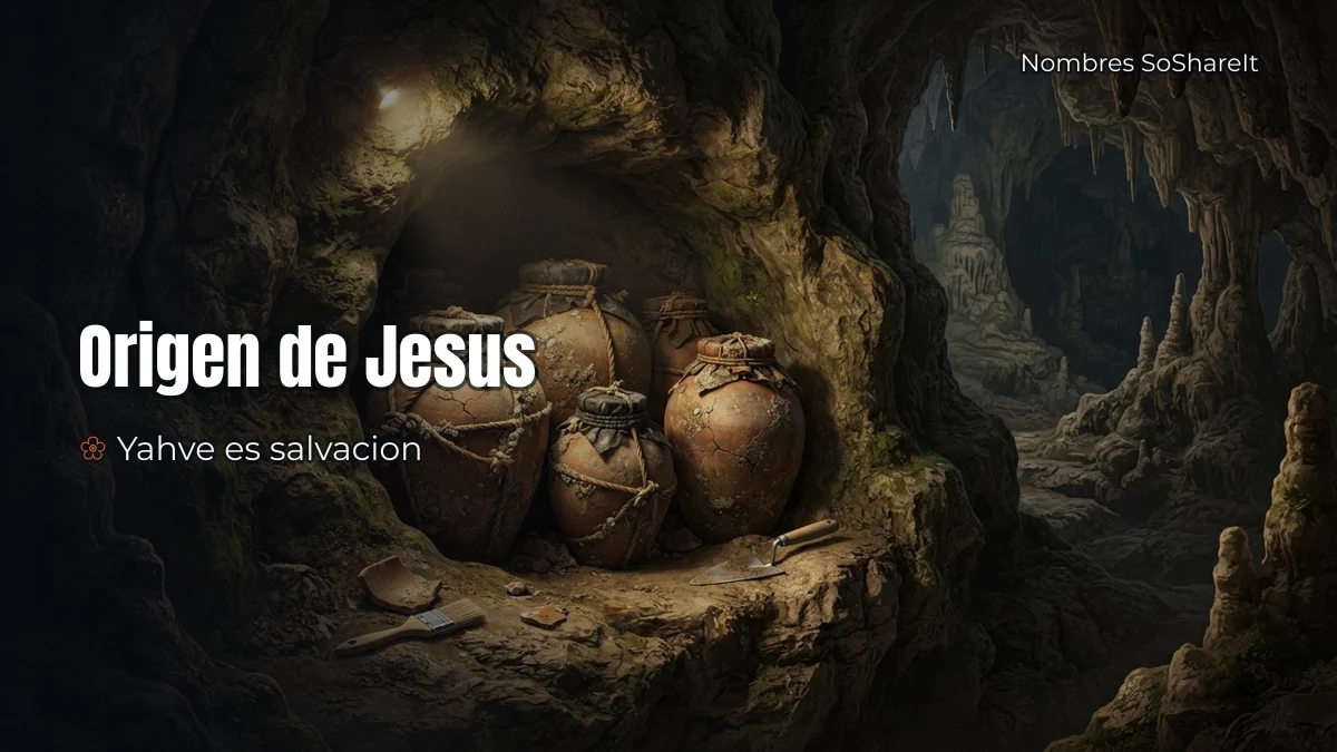 Origen y significado del nombre Jesús
