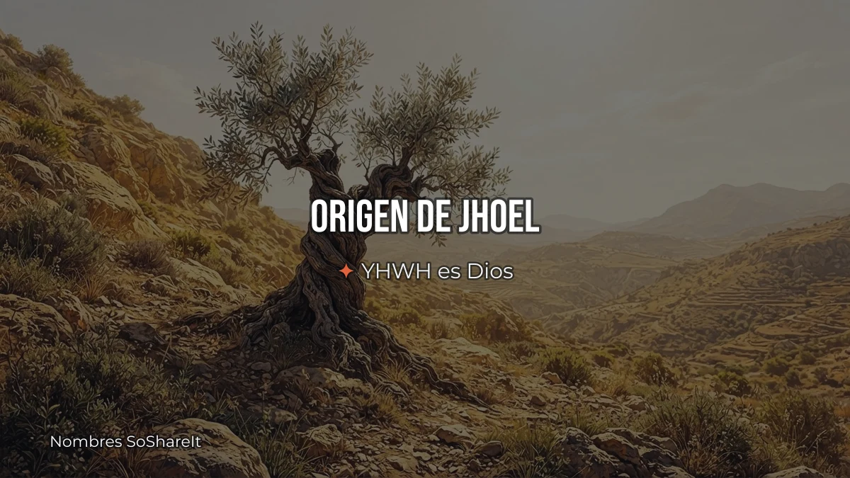 Origen y significado del nombre Jhoel