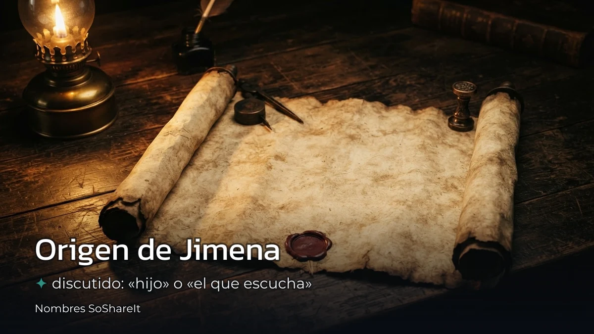 Origen y significado del nombre Jimena