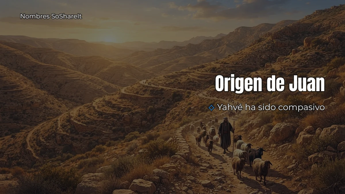Origen y significado del nombre Juan