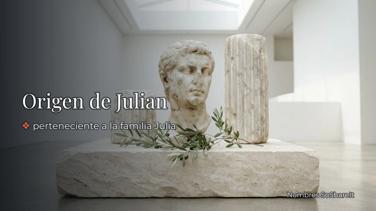 Origen y significado del nombre Julián
