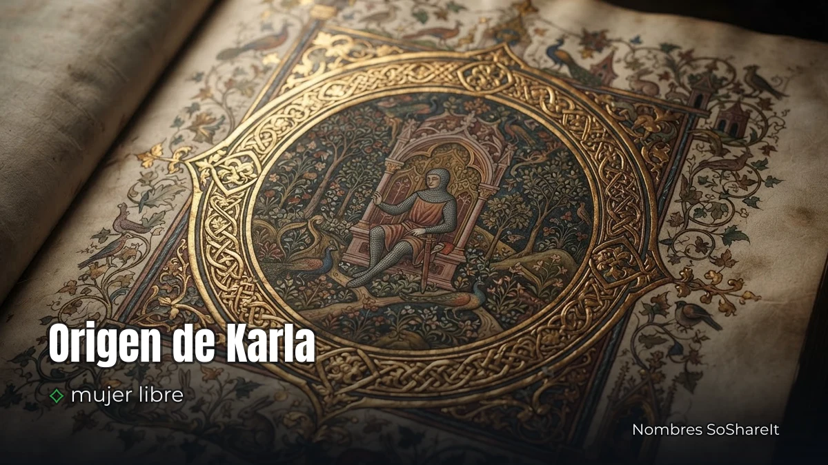 Origen y significado del nombre Karla