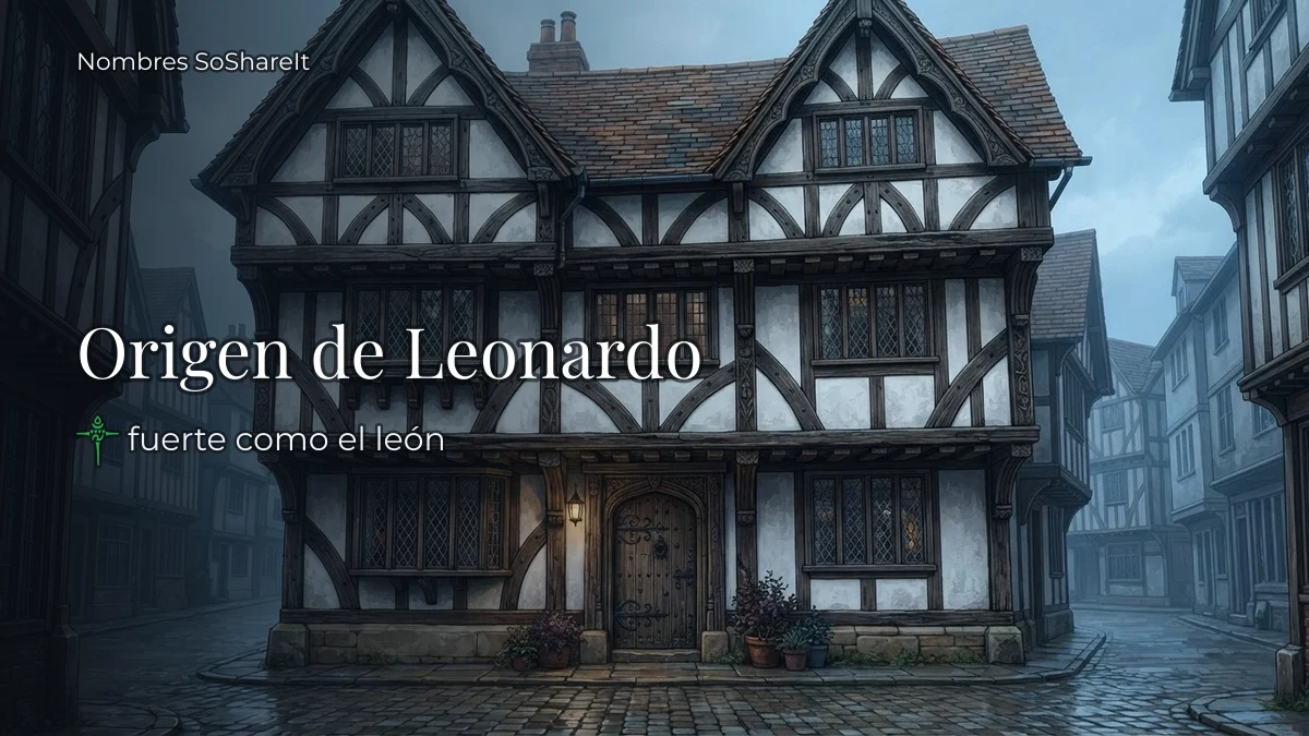 Origen y significado del nombre Leonardo