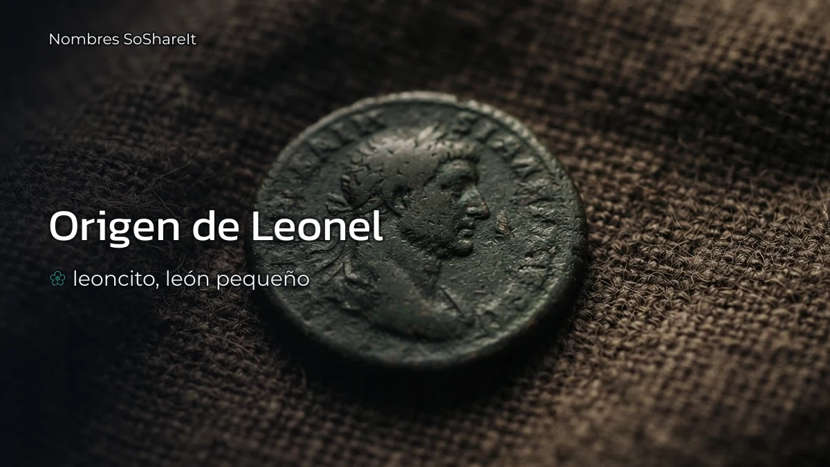 Origen y significado del nombre Leonel
