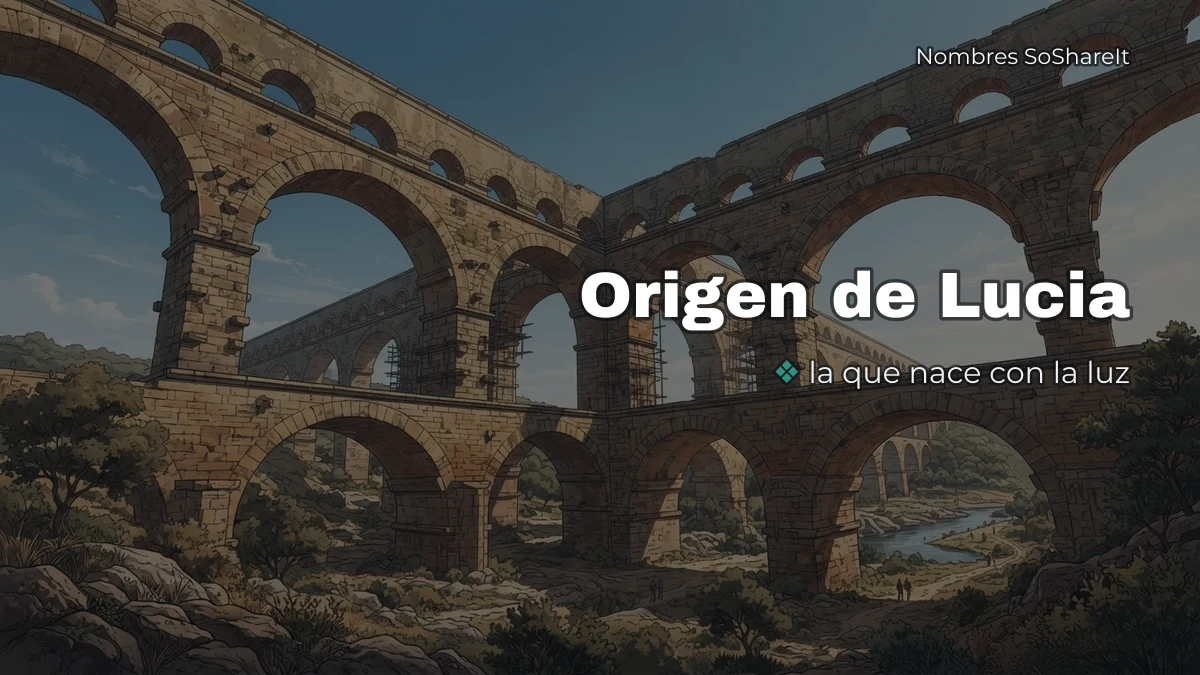 Origen y significado del nombre Lucía