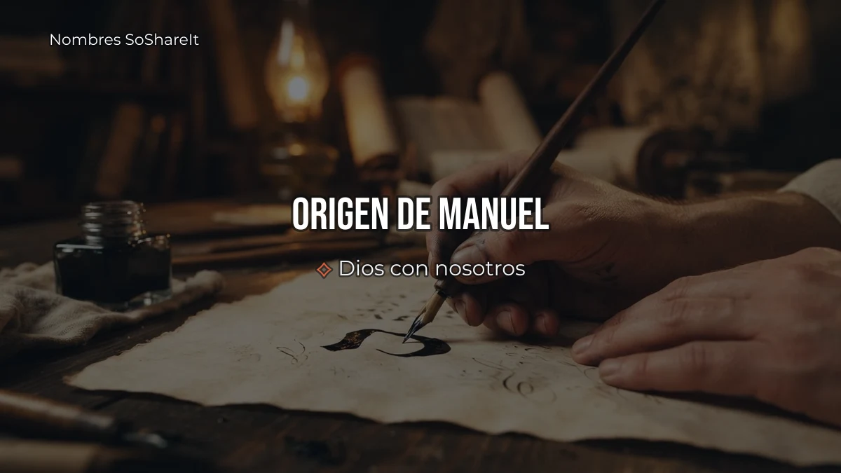 Origen y significado del nombre Manuel
