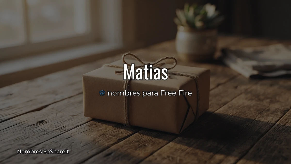 Matías freefire para copiar y pegar
