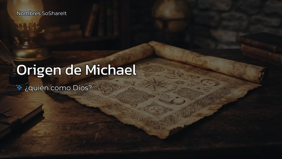 Origen y significado del nombre Michael