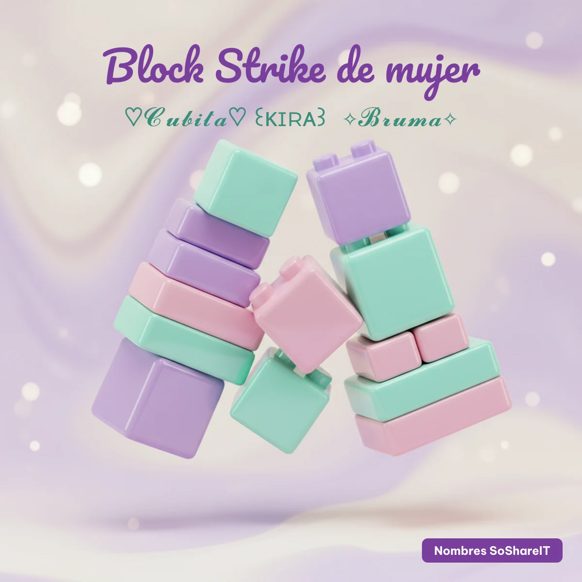 Nombres para Block Strike de mujer para copiar