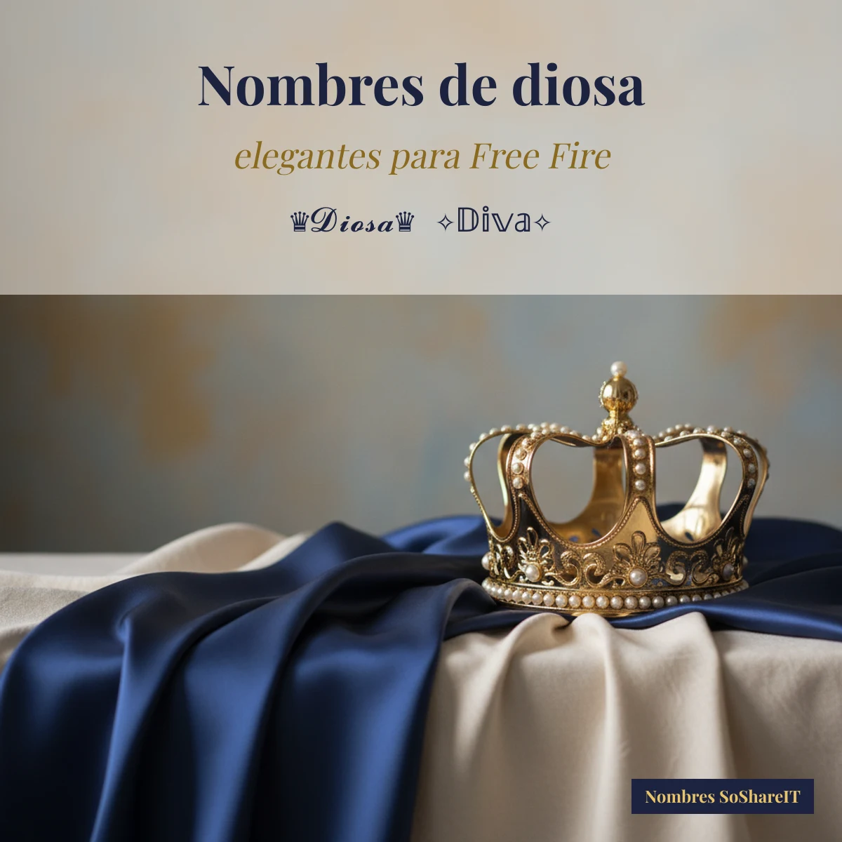 Nombres de diosa elegantes para Free Fire de mujer