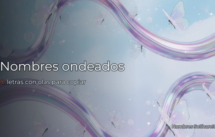 384+ Nombres ondeados para Free Fire para copiar y pegar