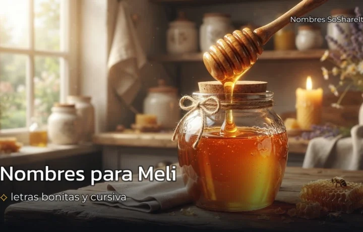 297+ Nombres para Meli en letras bonitas y cursiva para copiar y pegar
