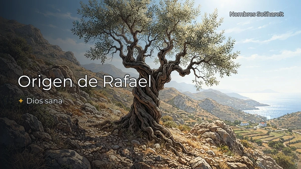 Origen y significado del nombre Rafael