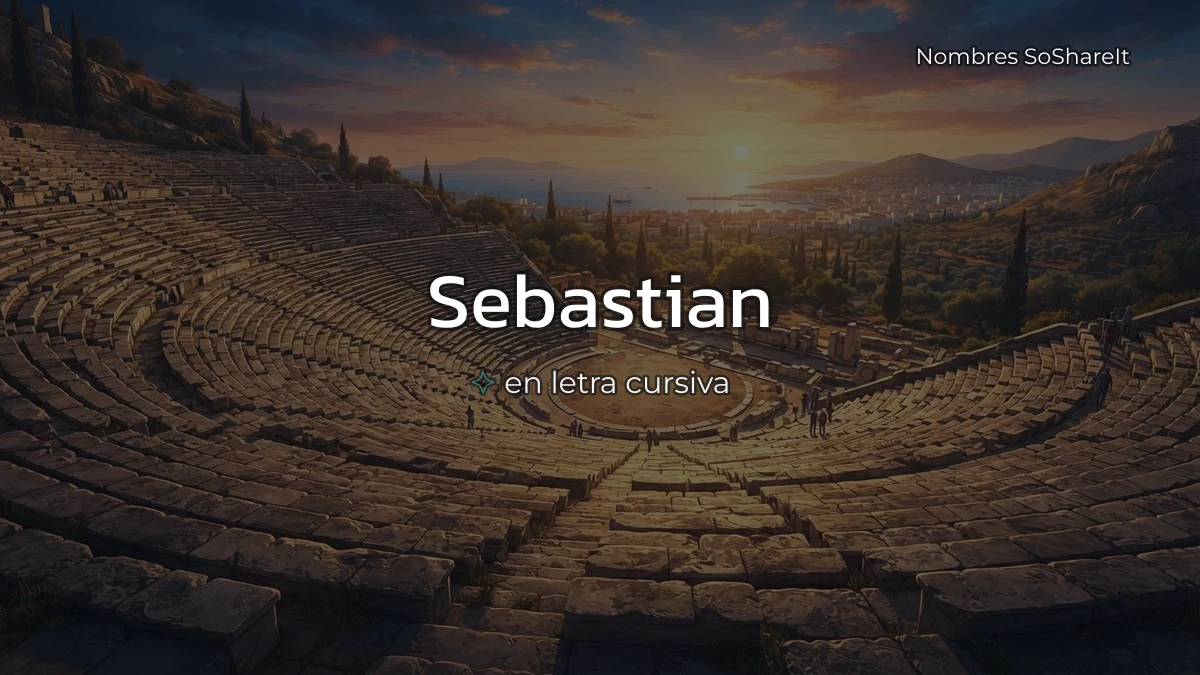 Sebastián cursiva para copiar y pegar