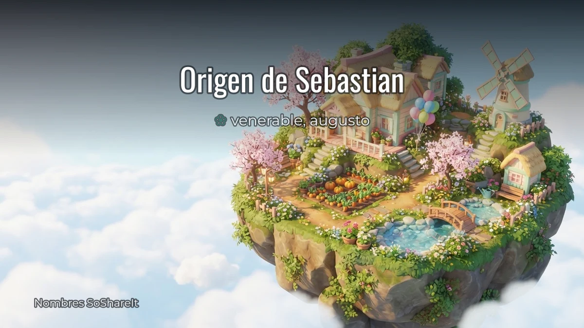 Origen y significado del nombre Sebastián