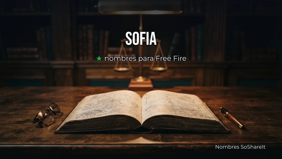 Sofía freefire para copiar y pegar