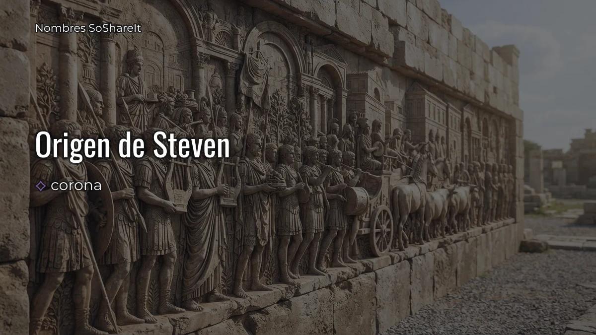 Origen y significado del nombre Steven