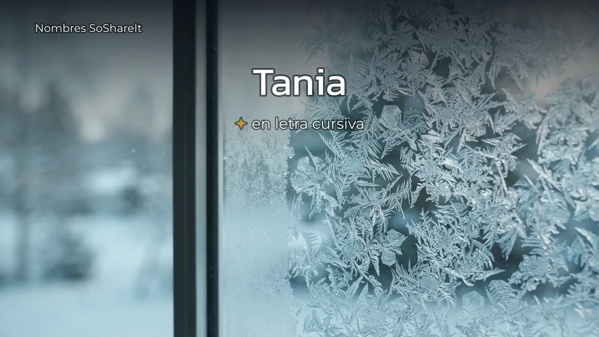 Tania cursiva para copiar y pegar