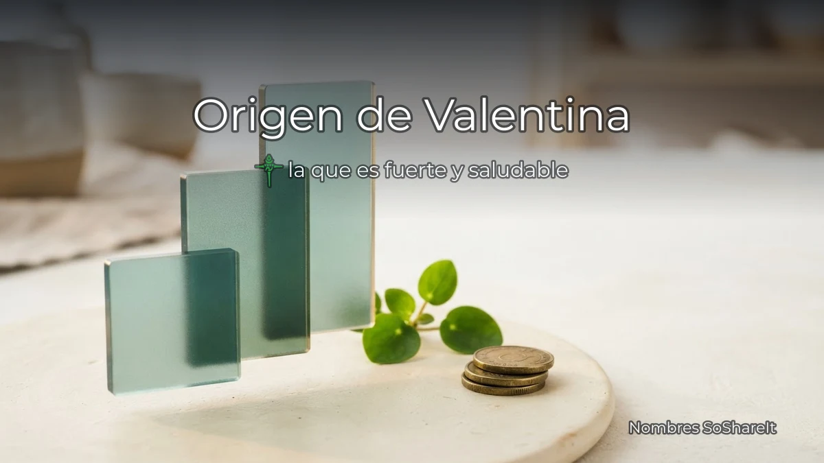 Origen y significado del nombre Valentina