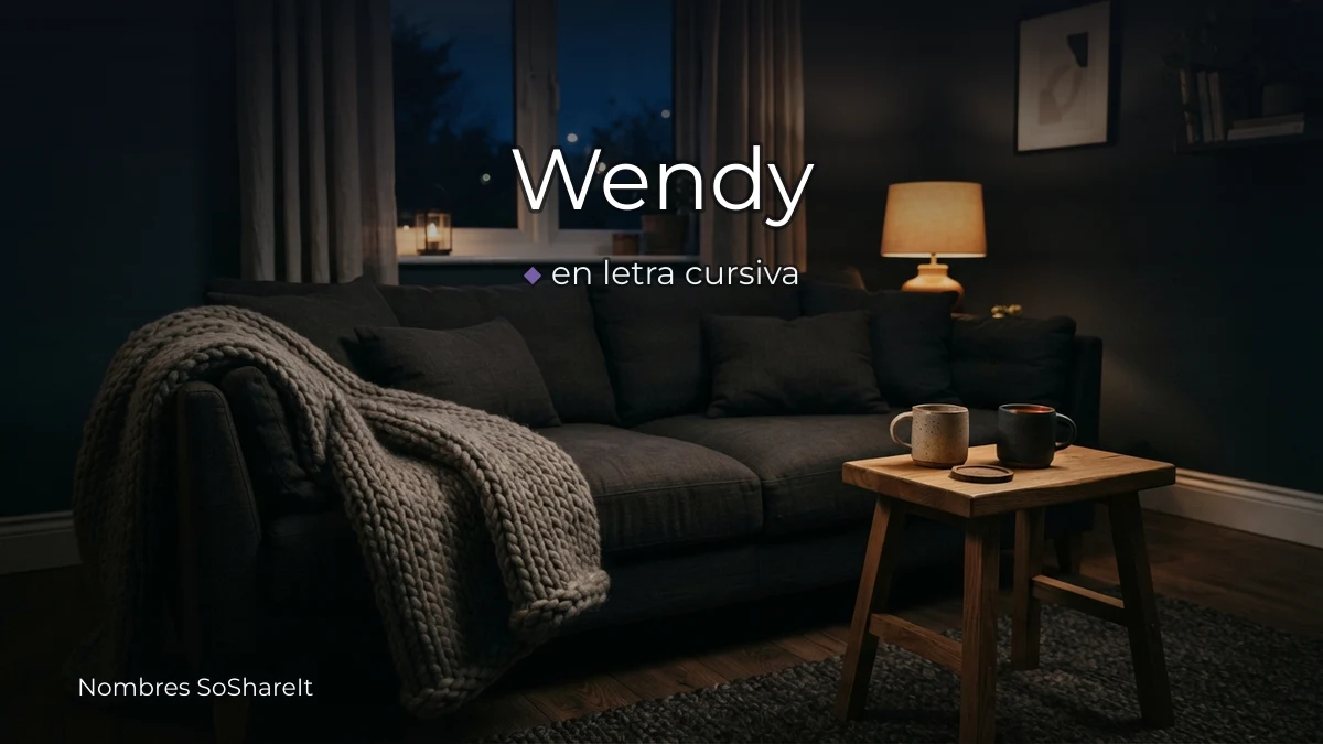 Wendy cursiva para copiar y pegar