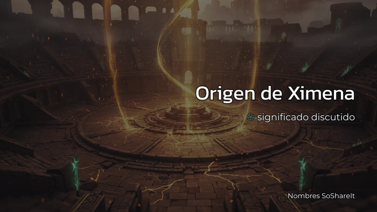 Origen y significado del nombre Ximena