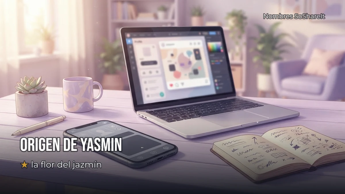 Origen y significado del nombre Yasmín